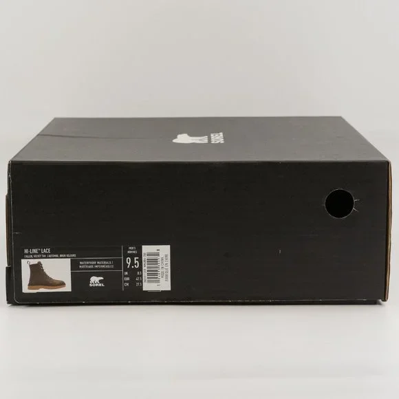 Sorel Men's Hi-Line Lace 'Fallen / Velvet Tan' NM4804-208 Leather size 8 - 14 - Picture 11 of 15
